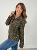 Judy Blue Leopard Print Boyfriend Denim Jacket
