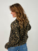 Judy Blue Leopard Print Boyfriend Denim Jacket