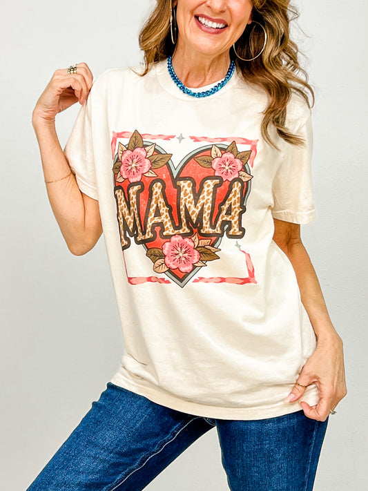 Leopard Mama Graphic Tee