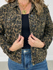 Judy Blue Leopard Print Boyfriend Denim Jacket
