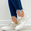 Very G Aman Original Tennis Shoes in Natural Sparkle