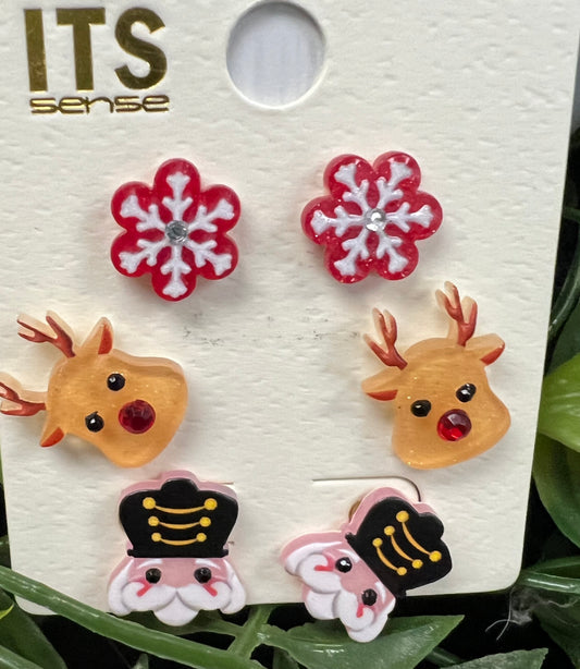 Christmas Earrings Set