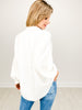 Linen Button Down Long Sleeve Collared Top