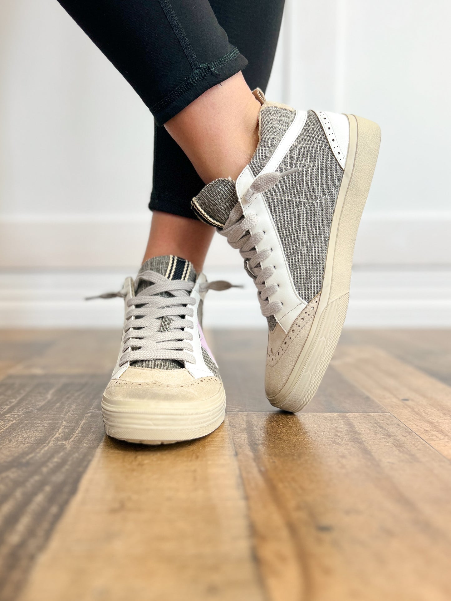 Shu Shop Paulina Canvas Sneaker in Grey