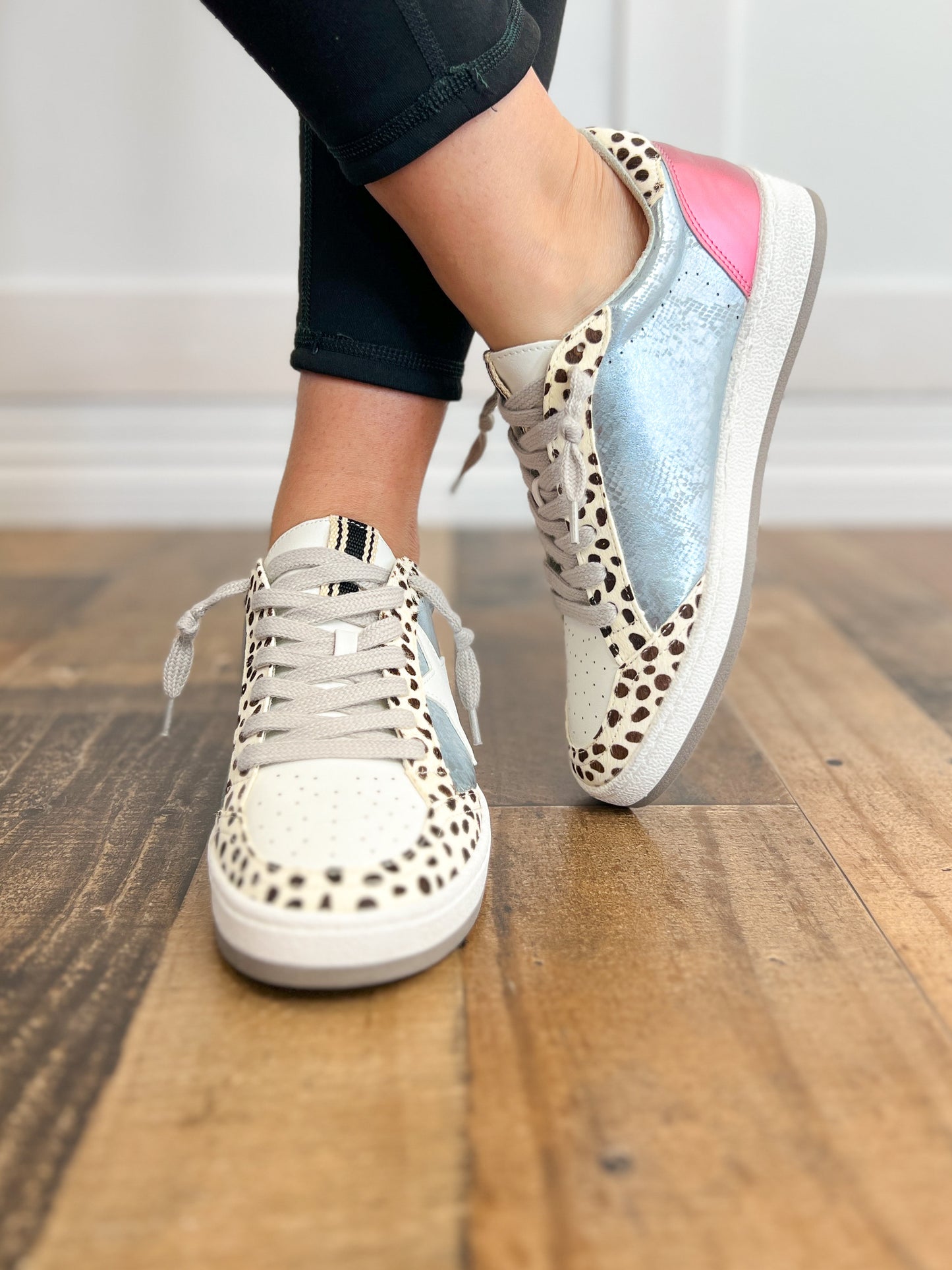 Shu Shop Paz Cow Print Sneaker