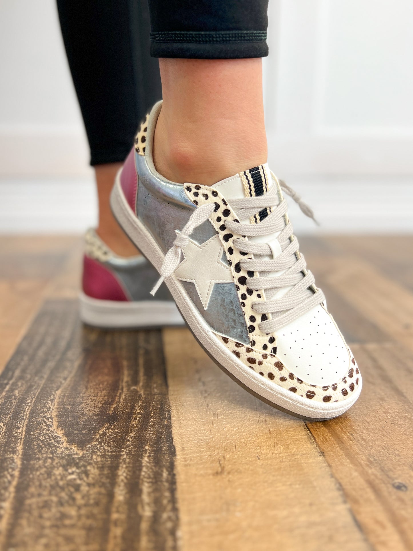 Shu Shop Paz Cow Print Sneaker