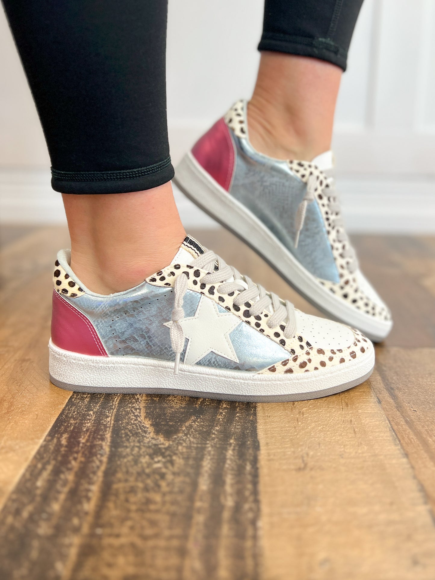 Shu Shop Paz Cow Print Sneaker