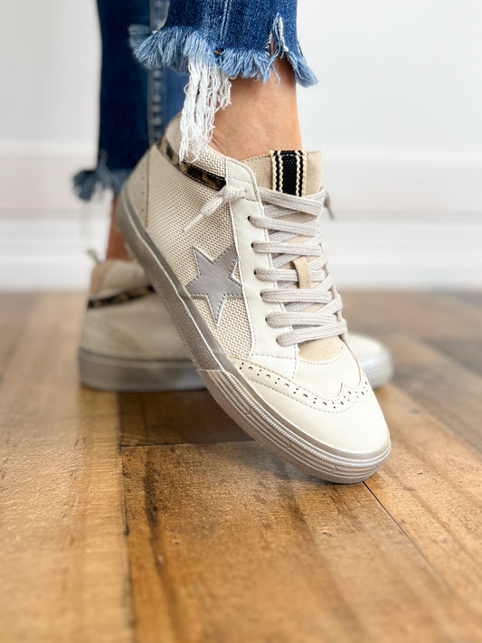 Shu Shop Paulina Mesh Sneaker in Bone