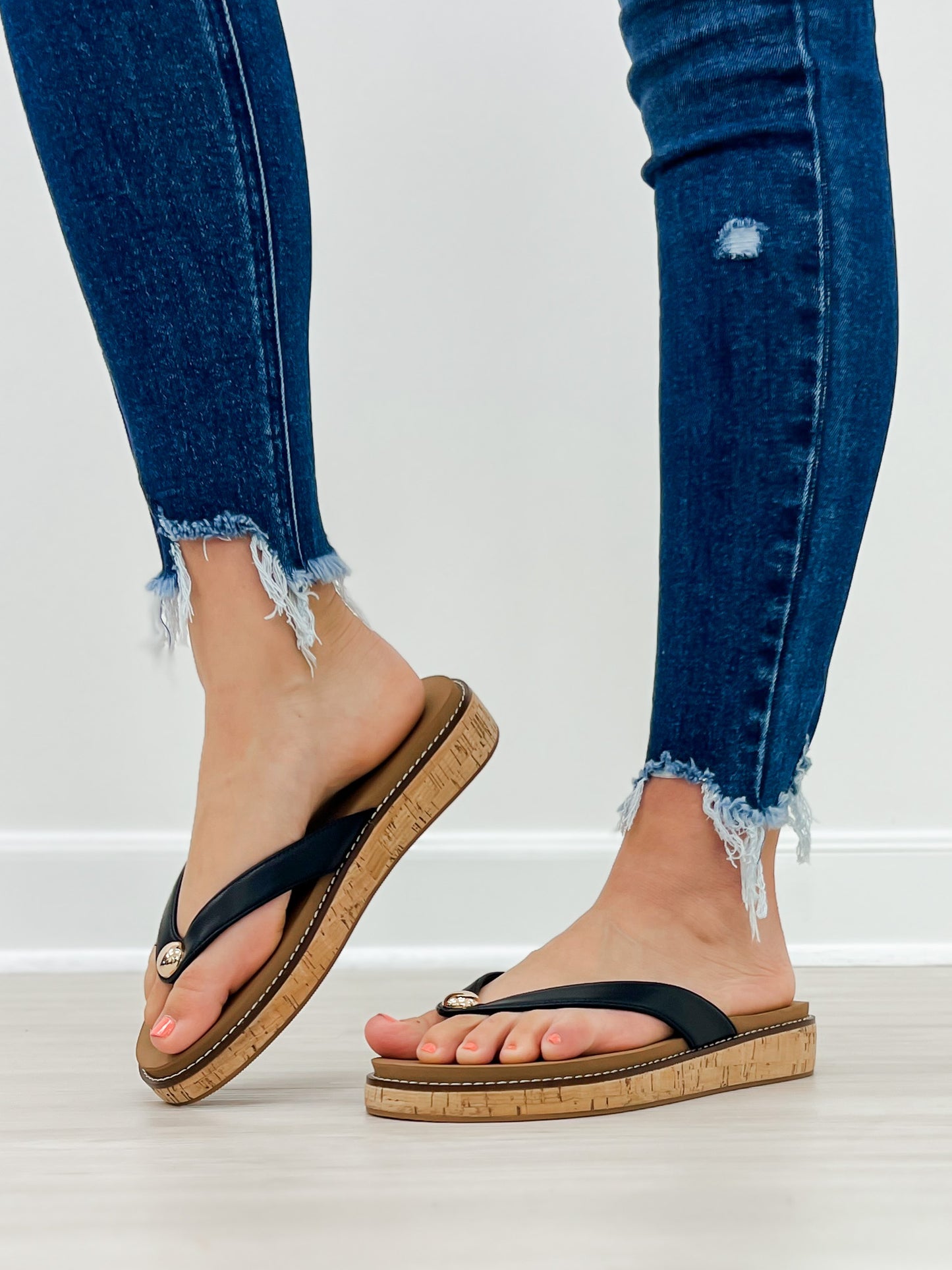 Corkys Off The Deep End Sandals in Black