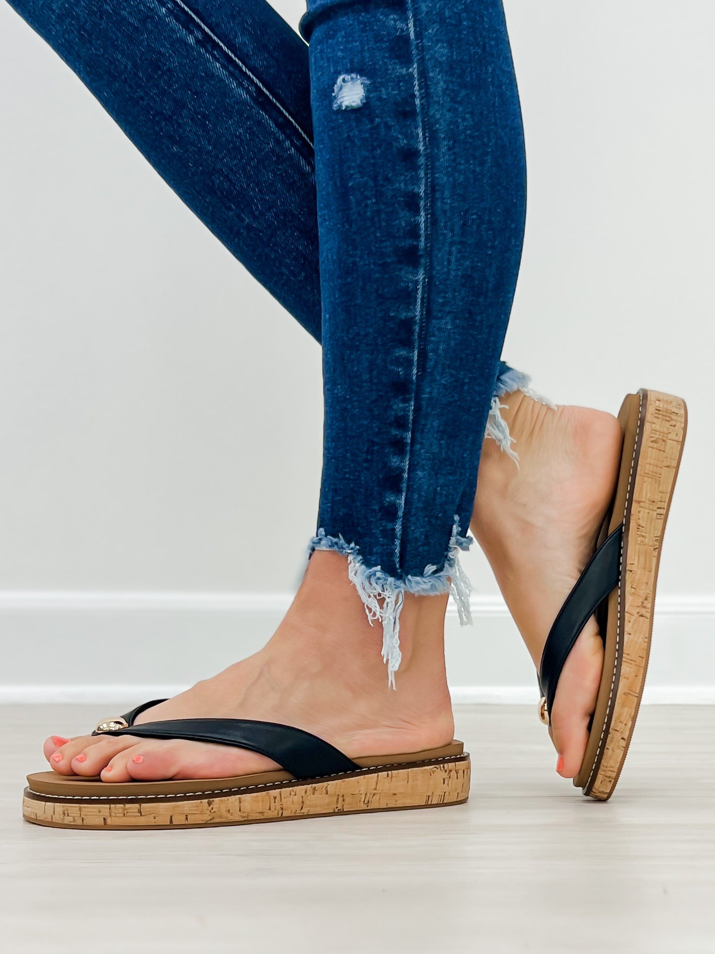 Corkys Off The Deep End Sandals in Black