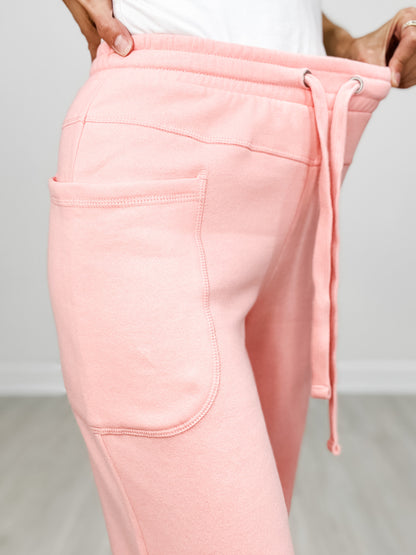 High Rise Side Pocket Relaxed Jogger Pants