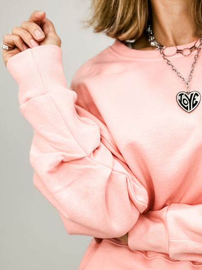 Ultra Soft Cropped Knit Lounge Top