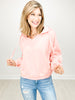 Oversized Long Sleeve Hooded Top