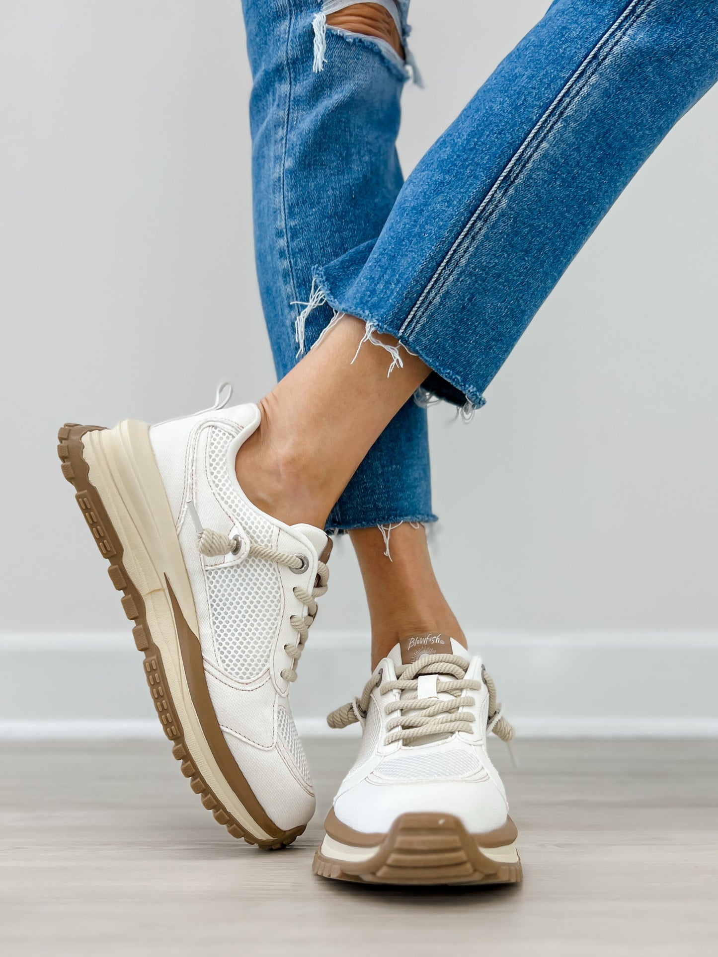 Blowfish Malibu Leotina Sneakers in White