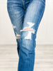 MICA Denim Mid-Rise Straight Leg Denim Jeans