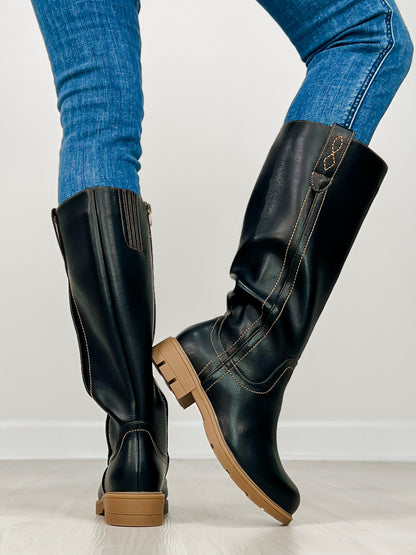 Corkys Gallop Tall Boots in BLACK