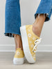 Blowfish Tennis Shoes Sadie Sun 8 in Butter Yellow