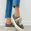 Blowfish Tennis Shoes Sadie Sun 10 in Tan Leopard