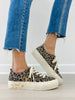 Blowfish Tennis Shoes Sadie Sun 10 in Tan Leopard