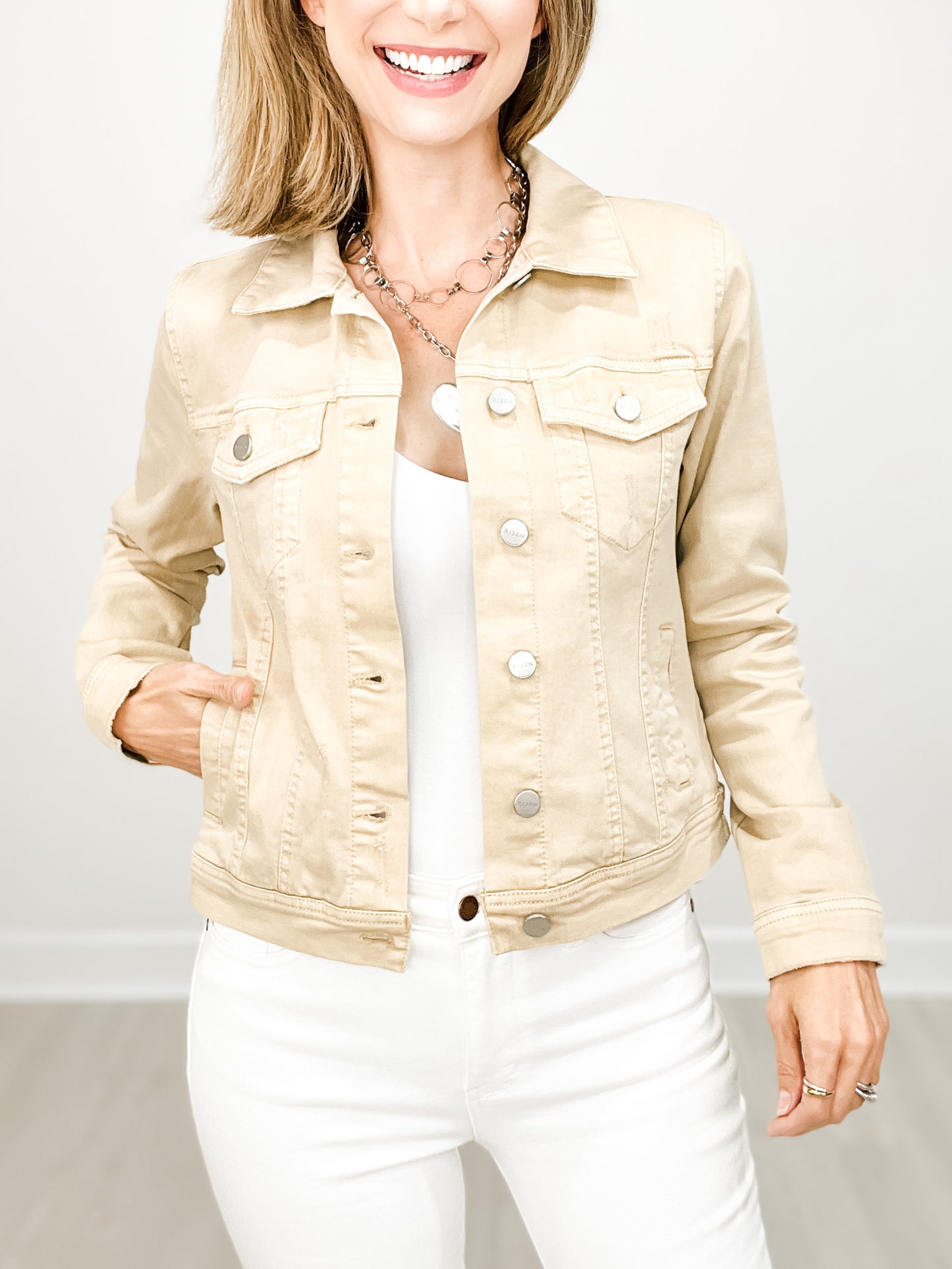 Risen Vintage Washed Denim Jacket