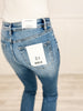 MICA Denim Super High Straight Leg with Step Hem Jeans