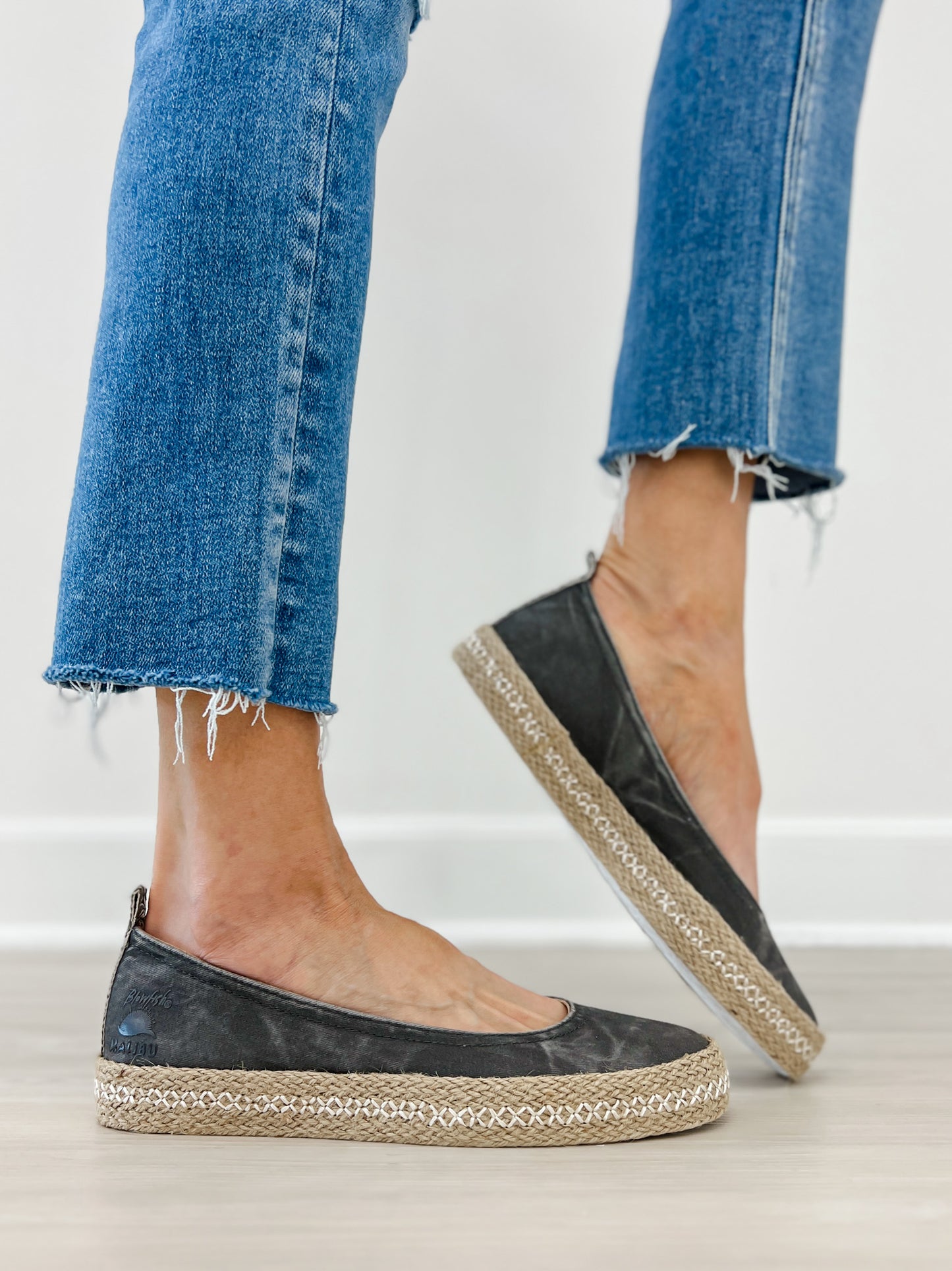 Blowfish Malibu Benita Espadrille Sneaker in Charcoal
