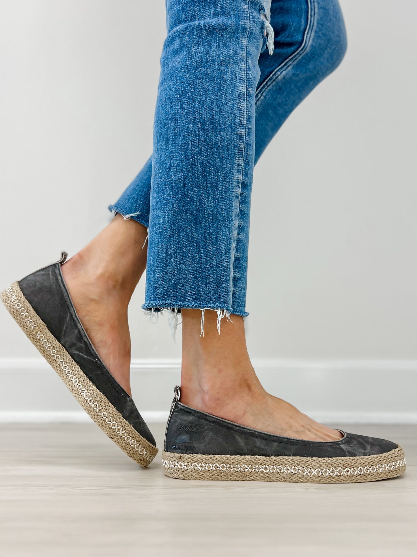 Blowfish Malibu Benita Espadrille Sneaker in Charcoal
