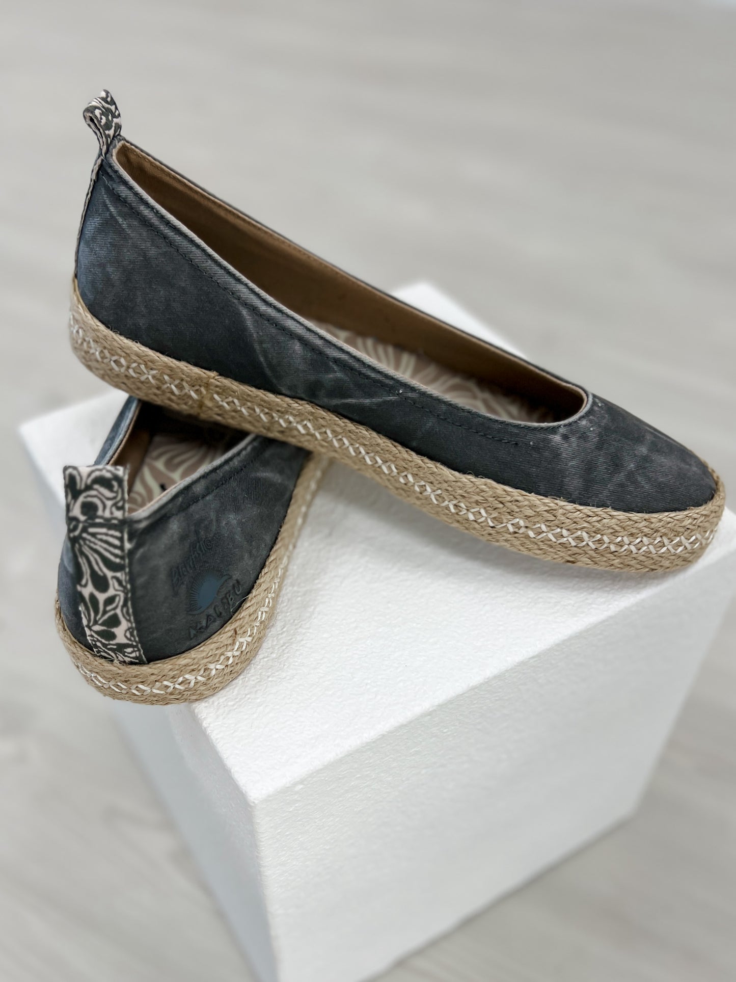 Blowfish Malibu Benita Espadrille Sneaker in Charcoal