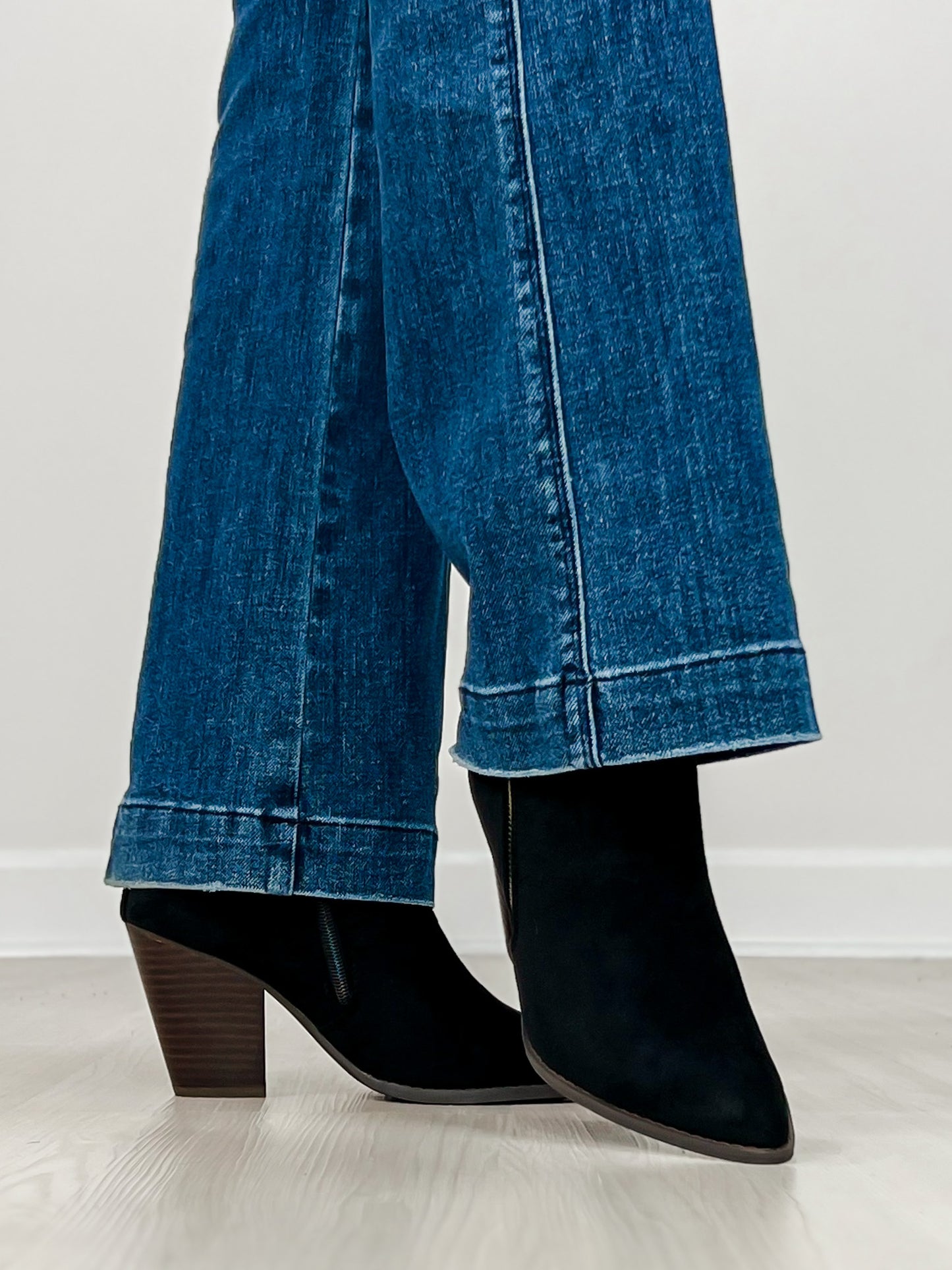 Corkys High Standards Booties in BLACK FAUX SUEDE