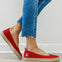 Blowfish Malibu Benita Espadrille Sneaker in Red Suede