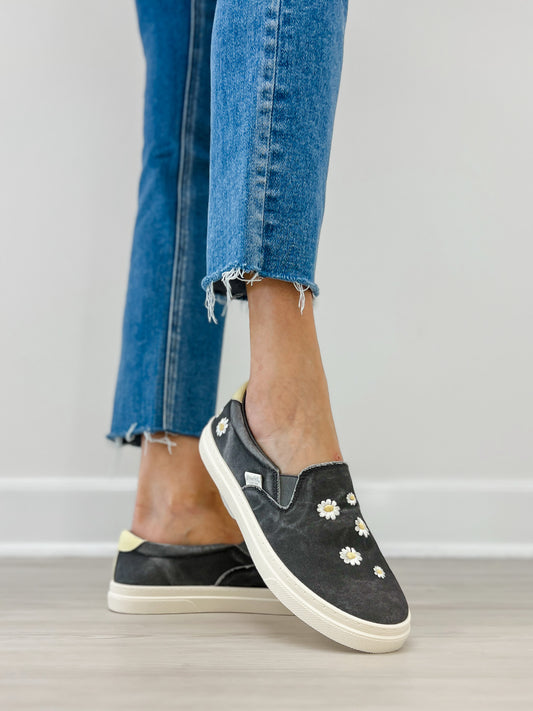 Blowfish Malibu Havasu Slip-On Tennis Shoes in Charcoal