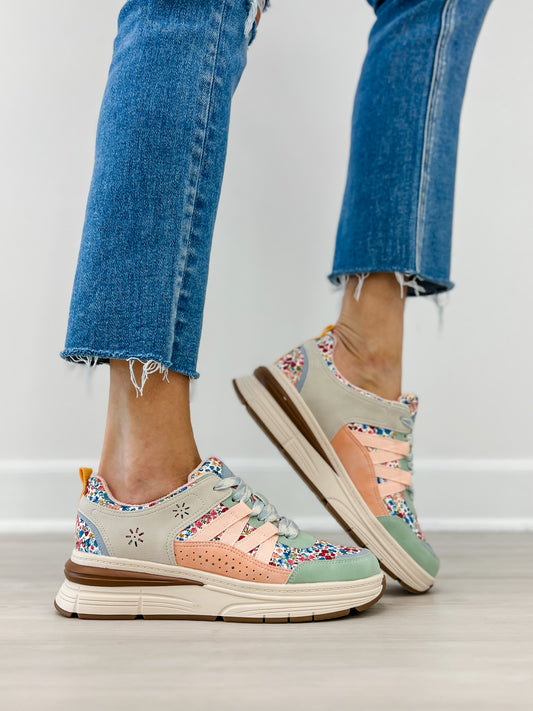 Blowfish Malibu Laurel Tennis Shoes in Cloud Blue Multi