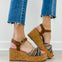 Blowfish Malibu Adore Wedge Sandals in Multi