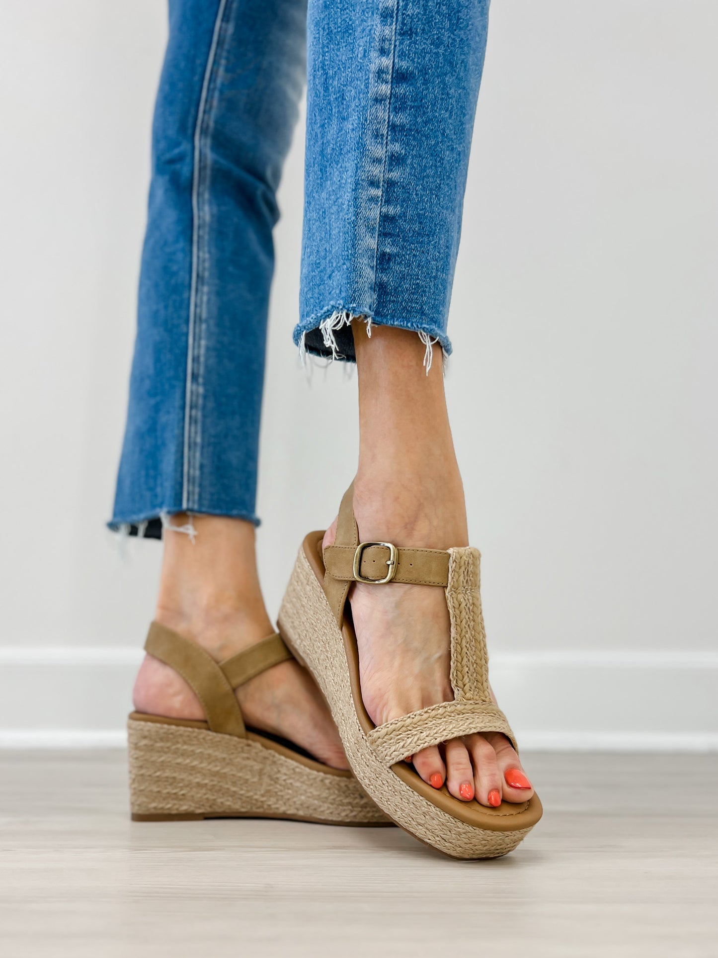 Blowfish Mailbu Annika Espadrille Wedge Sandal in Natural Sand