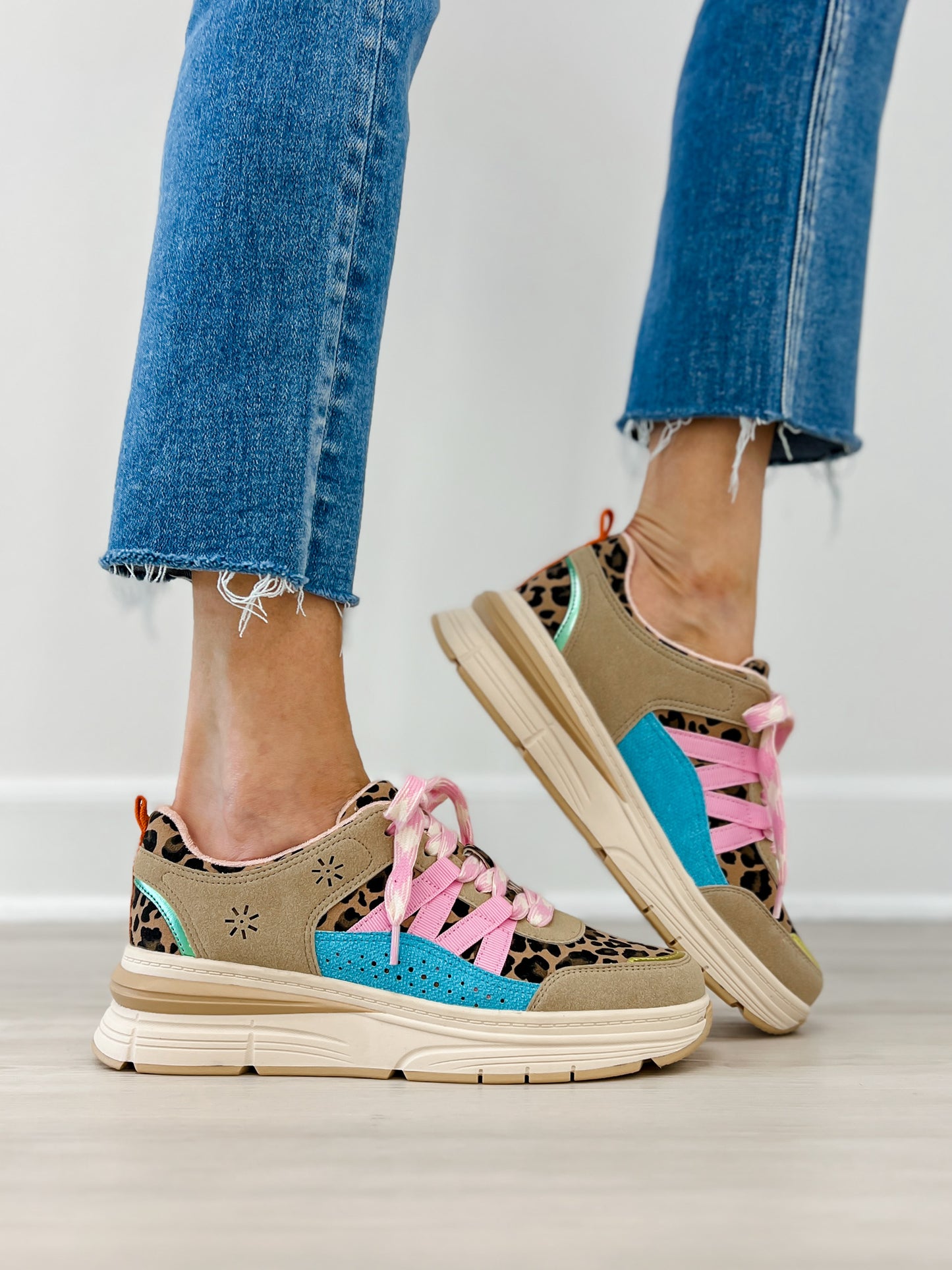 Blowfish Malibu Laurel Tennis Shoes in Bright Tan Multi