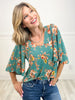 Fall Florals Blouse