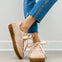 Outwoods Giana-6 Sneakers in Light Pink
