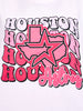 Pink Houston Baseball Graphic Tee