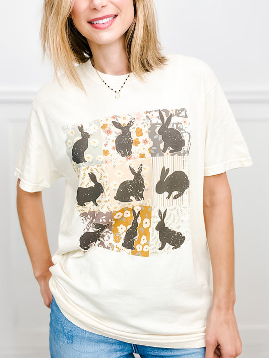 Boho Bunnies Graphic Tee