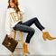 Risen SHADOW Mid Rise Ankle Skinny Jeans