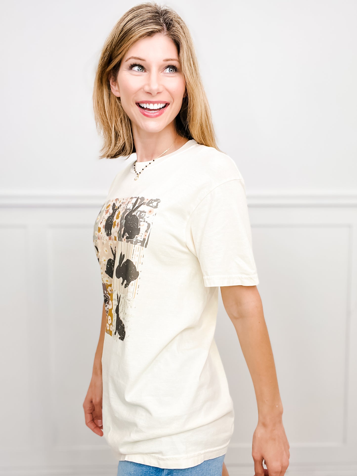 Boho Bunnies Graphic Tee