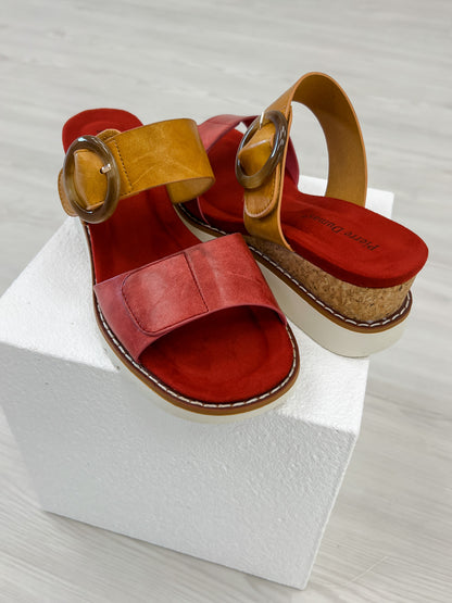 Pierre Dumas Expand-7 Sandals in Fuchsia