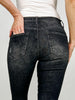 Risen SHADOW Mid Rise Ankle Skinny Jeans
