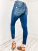 Lovervet by Vervet "RIVER" Hi-Rise Cropped Skinny Jeans