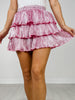 Shimmer Ruffle Skirt with Shorts