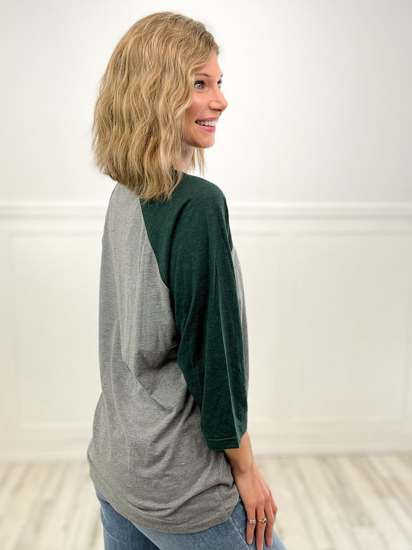 Hey Pumpkin 3/4 Sleeve Graphic Tee