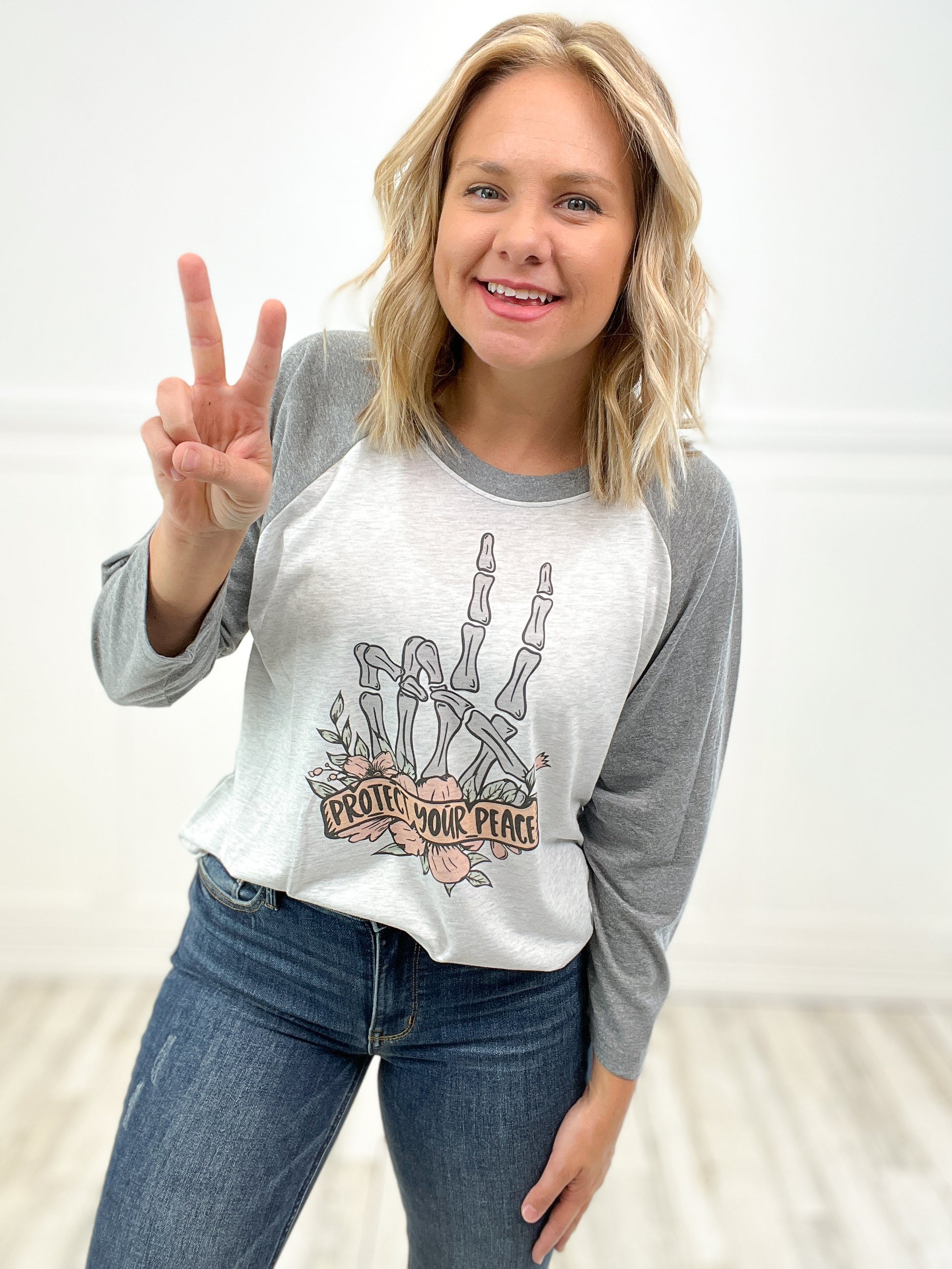 Protect Your Peace Long Sleeve Graphic Tee