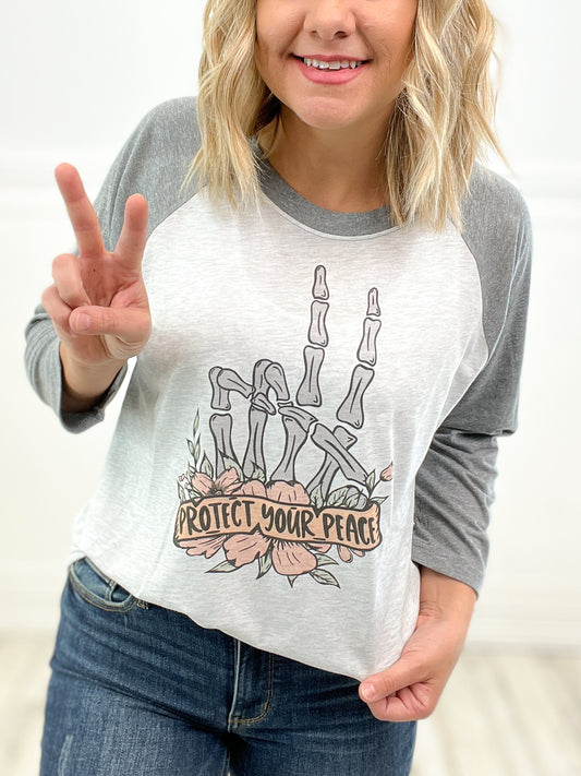 Protect Your Peace Long Sleeve Graphic Tee