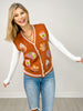 Glitter Fall Elements Sweater Vest