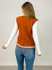 Glitter Fall Elements Sweater Vest